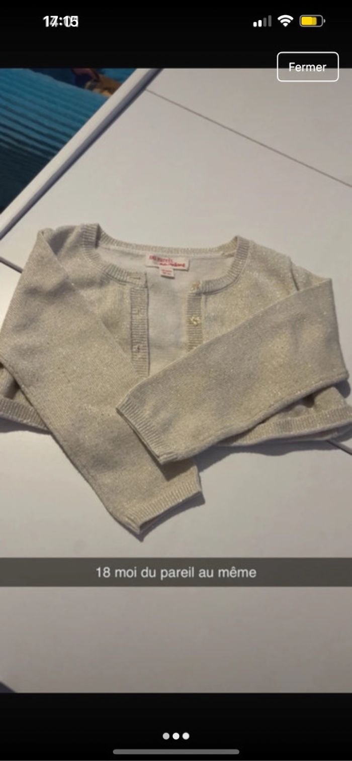 Lot de 3 gilet fille - photo numéro 2