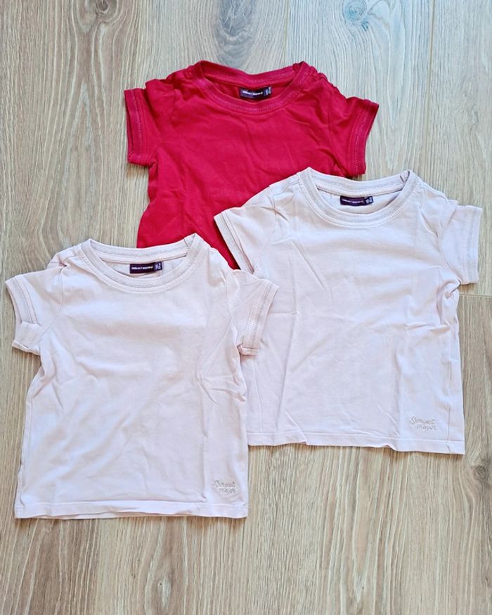 Lot de 3 tee-shirts fille 4 ans Sergent Major