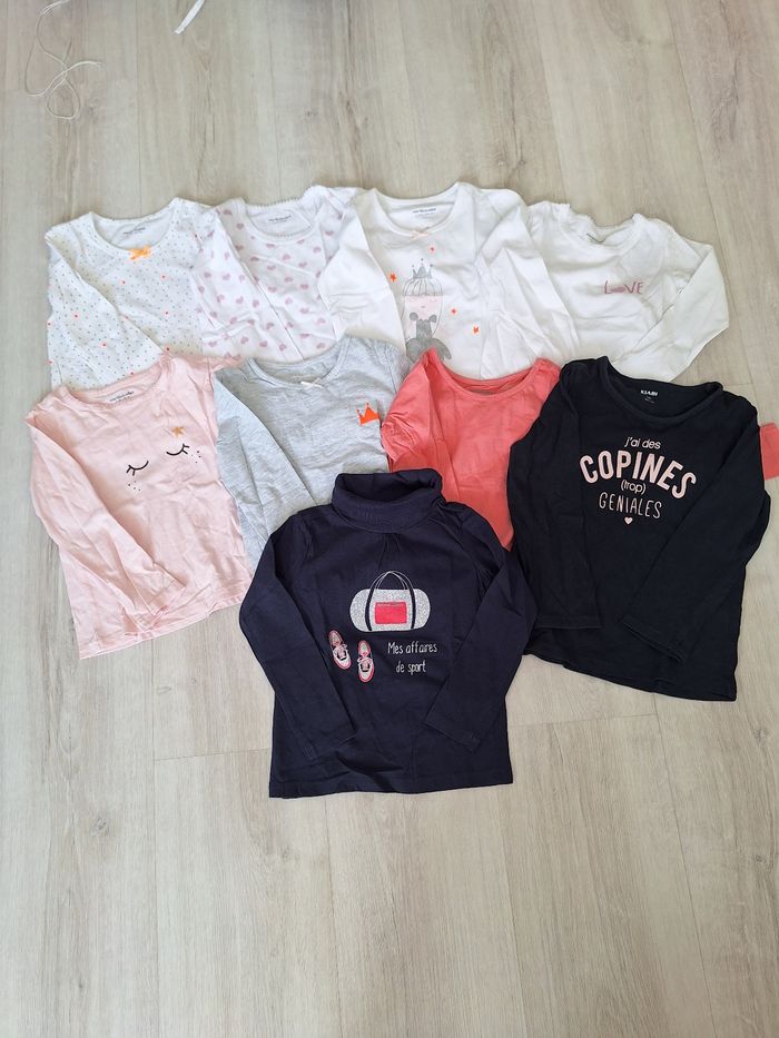 T-shirt manche longue fille