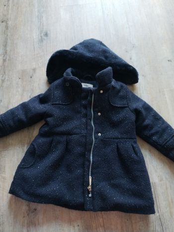 Manteau en laine 4 ans