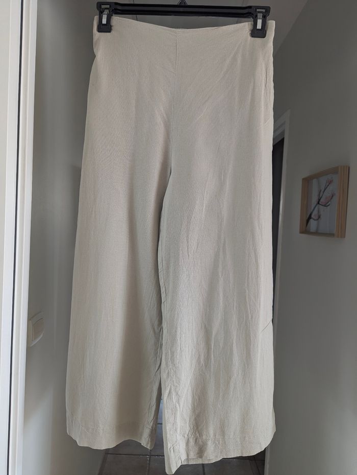 Pantalon court femme taille S mango