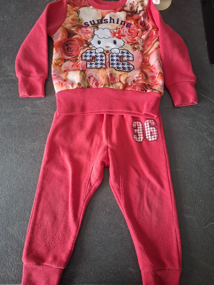 Ensemble jogging sweat fille - photo numéro 2