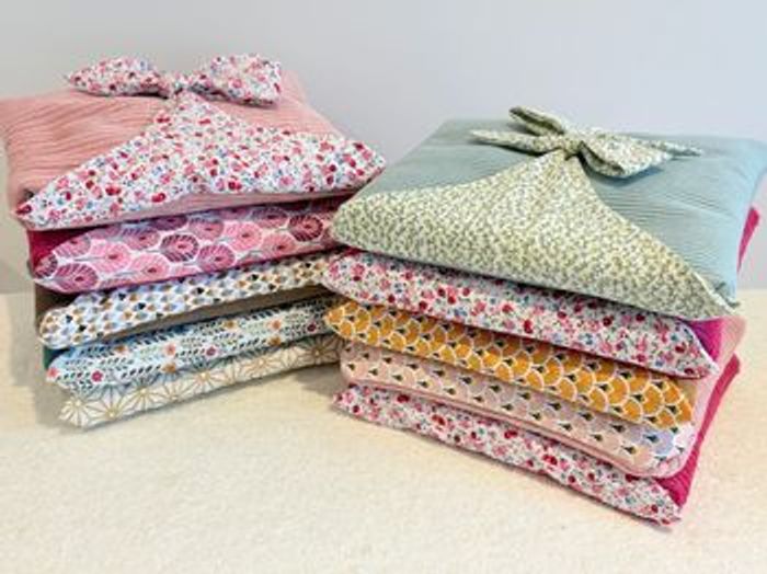 Pochette à livre ou liseuse couleur Moutarde - photo numéro 6