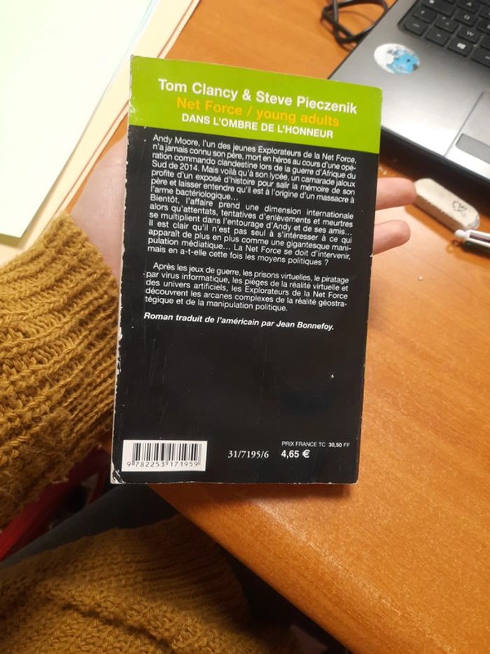 Livre net force - photo numéro 4