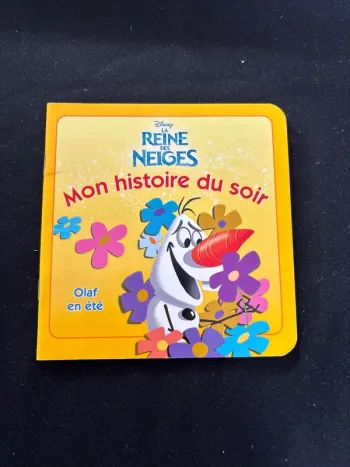 Livre Mon histoire du soir - La reine des neiges Olaf en été