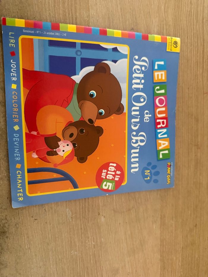 Lot de «Journaux de Petit Ours Brun» - photo numéro 2