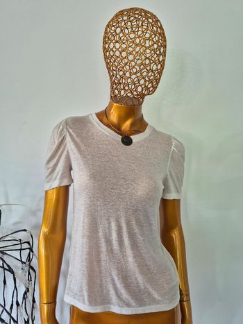 Tee-shirt Femme Crème