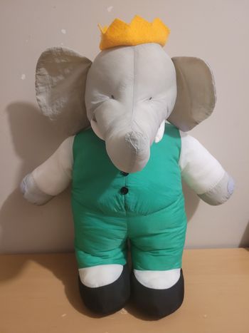 Rare grand peluche Barbar vintage