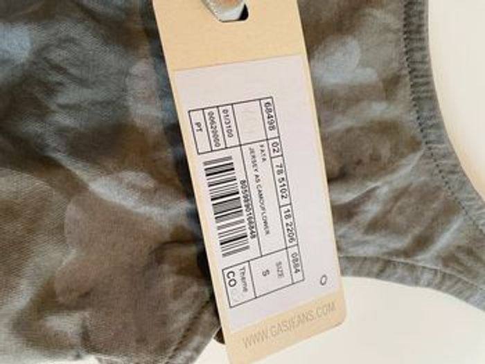 Brassière camouflage et fleur taille S Gas - photo numéro 5