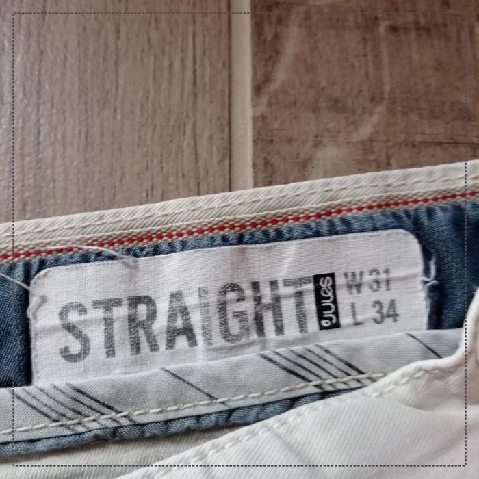 Pantalon beige straight Jules taille 40 (W31 L34) bon état - photo numéro 5