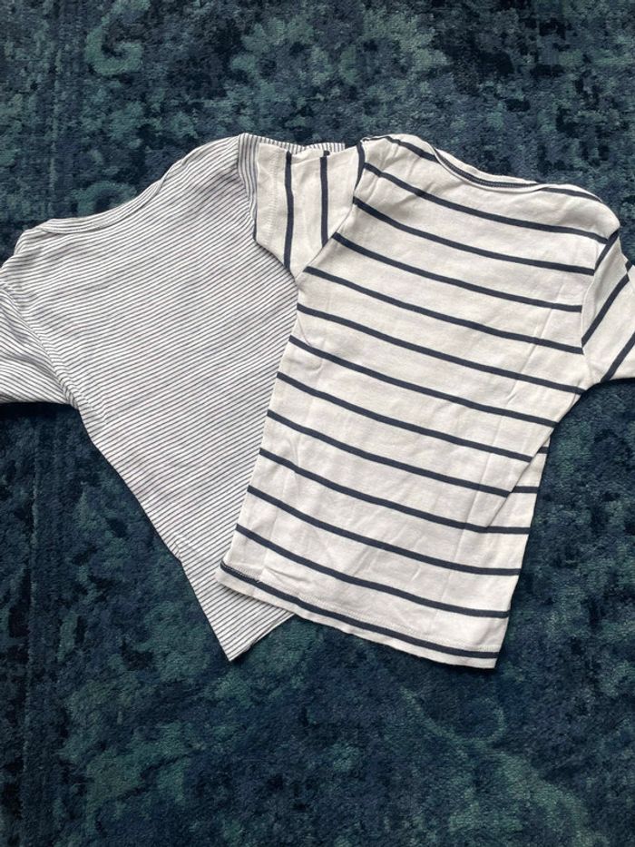 Lot de 2 Tee-shirts marins - photo numéro 2