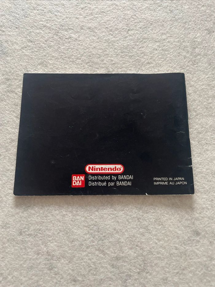 Notice Tetris Nintendo Game Boy FAH-3 - photo numéro 2