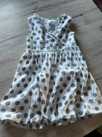 Robe été à pois Minnie mouse 110cm