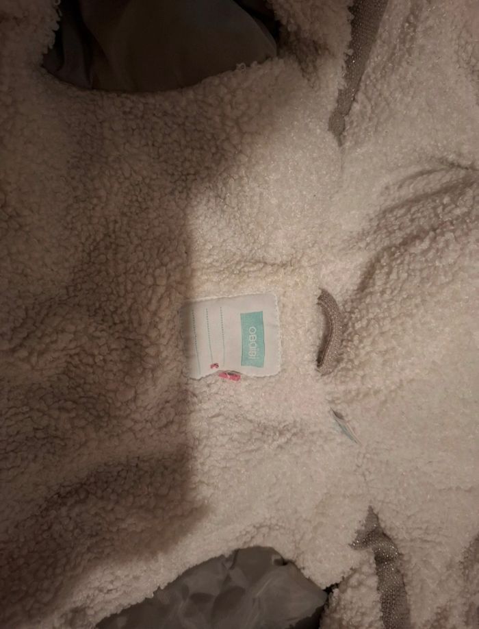 Veste grise bébé fille 12M Obaidi - photo numéro 5