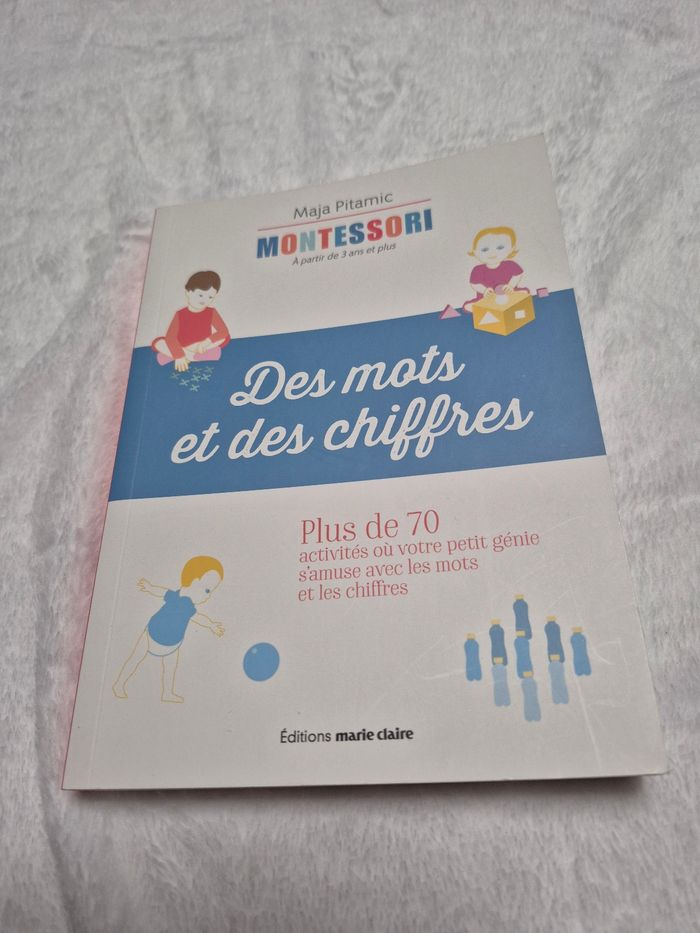 Livre activités montessori pour 3 ans et +