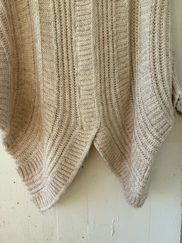 Long gilet crème Cache Cache - photo numéro 7