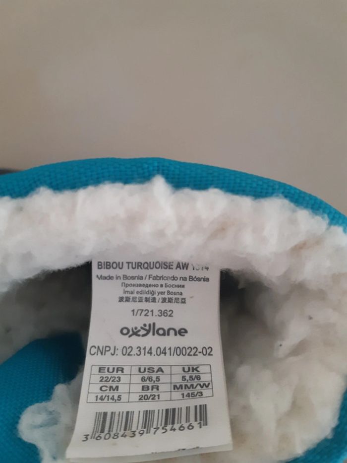 Bottes fourrées enfant / pointure 22 -23 / Marque Oxylane Quetchua - photo numéro 7