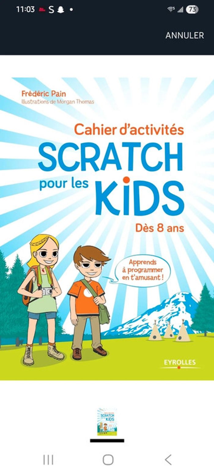 Cahier de activités Scratch pour les kids. - photo numéro 8