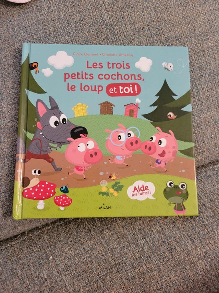 Livre les 3 petits cochons