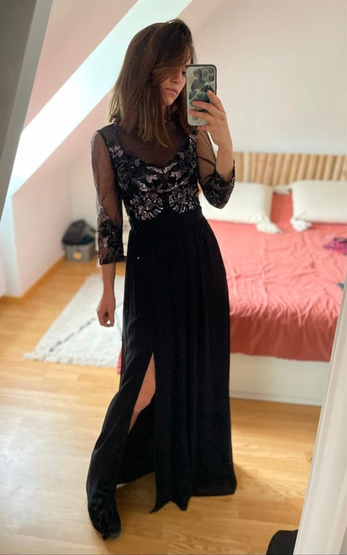 Robe de soirée asos detail sequins 💫 - photo numéro 2