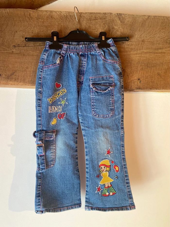 Jean avec des motifs