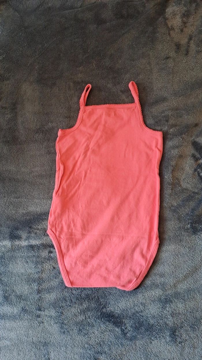 💚Body débardeur rose bébé fille – Taille 23 mois - photo numéro 3