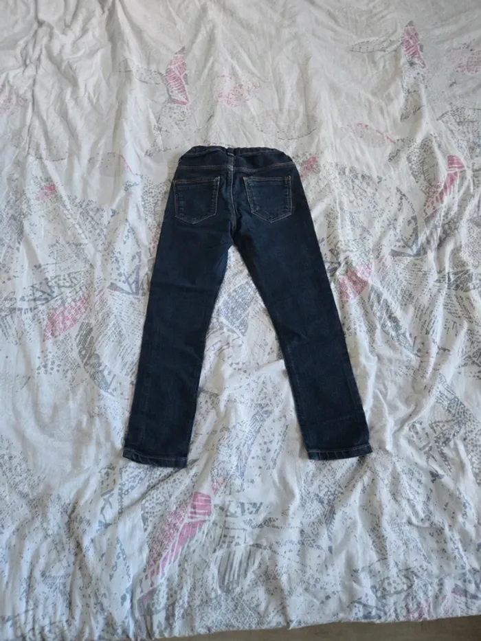 Jeans skinny fille taille 7ans - photo numéro 2