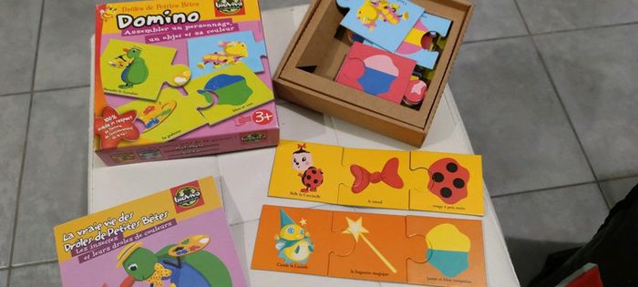 Jeu domino drôles de petites bêtes - photo numéro 2