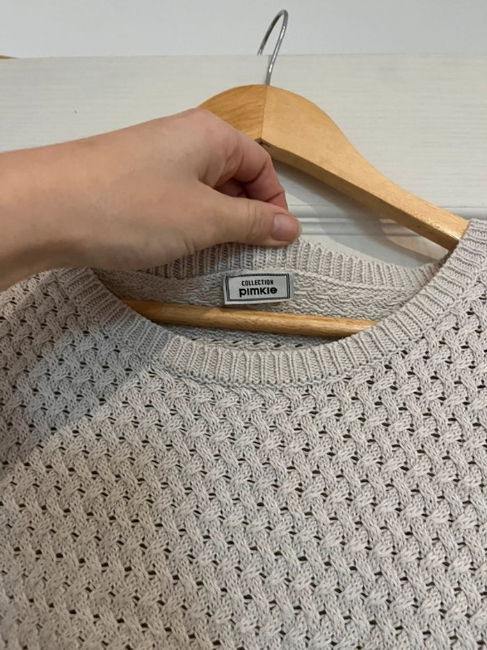 Pull Pimkie blanc T38 - photo numéro 3