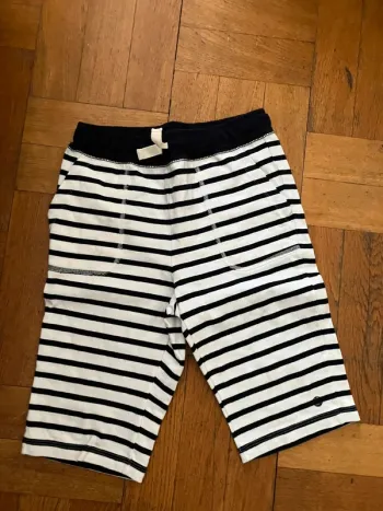 Short bleu blanc petit bateau 10 ans