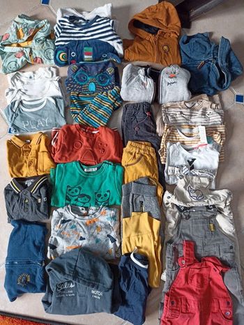 Lot garçon hiver + de 25 articles 9 mois