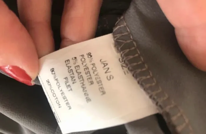 Deby debo  Robe tunique grise et dentelle noir  femme taille 38 - photo numéro 6