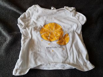 T shirt 6 mois fille