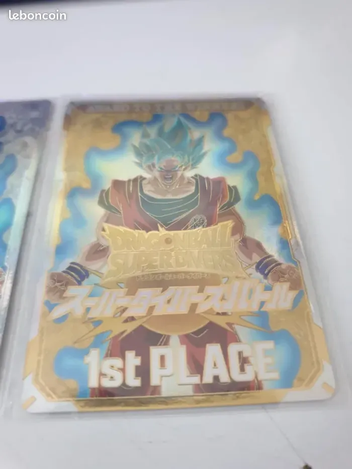 Dragon ball super divers cartes promo winner - photo numéro 2