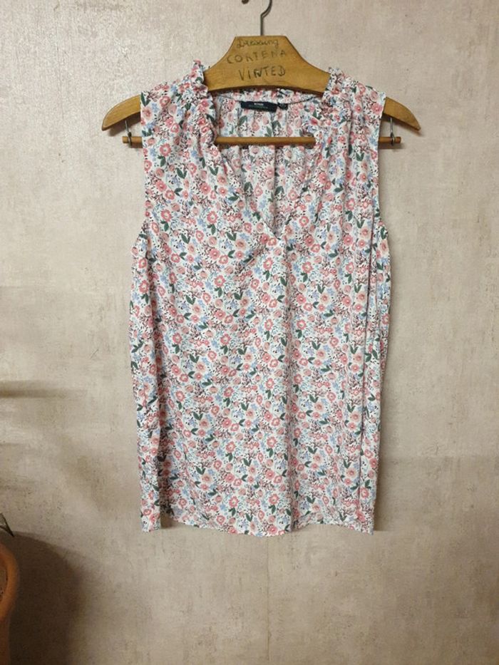 Blouse débardeur à Motif