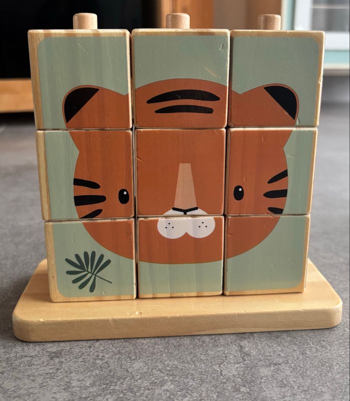 Puzzle cube vertbaudet