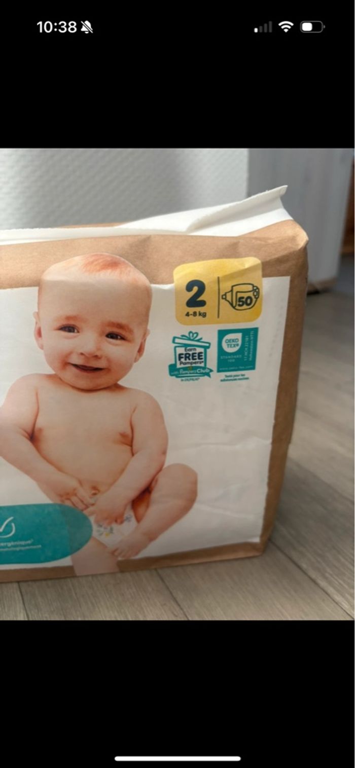 Couches Pampers harmonie - photo numéro 2