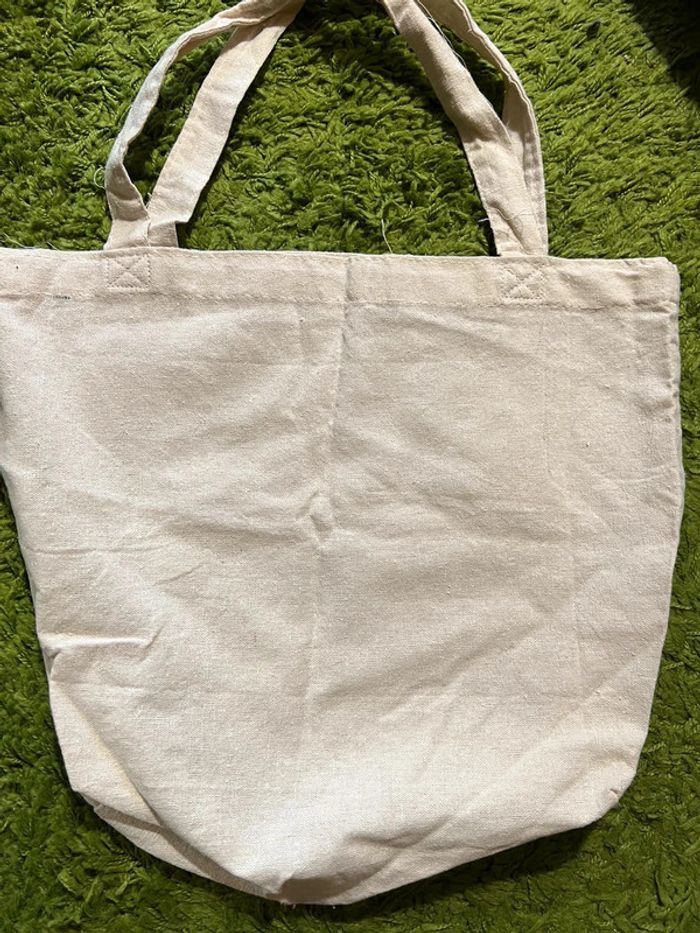 Tote bag hipanema tres bon etat beige rose dore - photo numéro 3