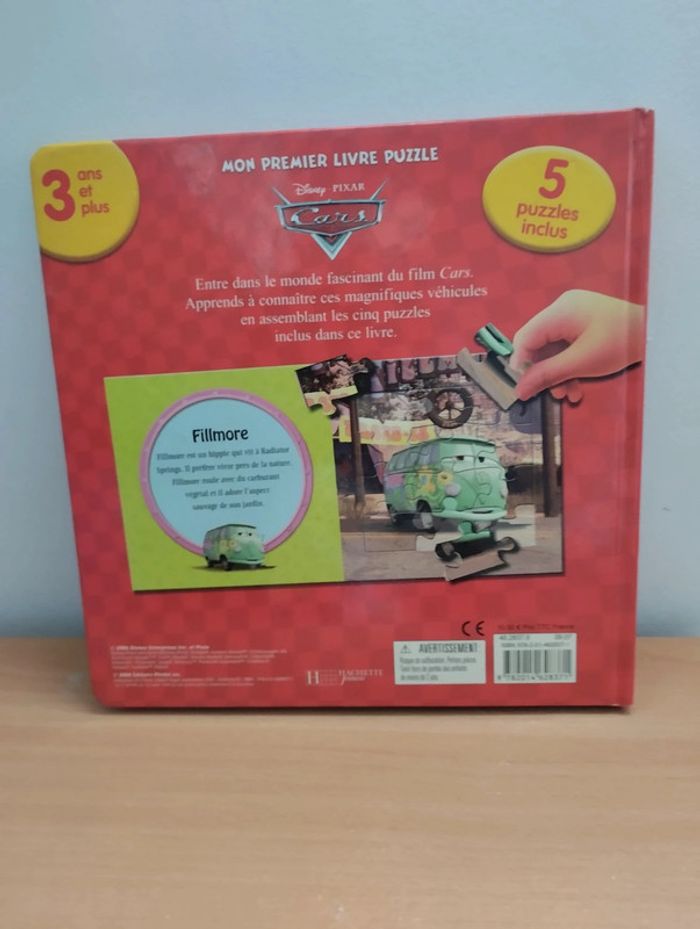 Livre Puzzle Cars - photo numéro 2