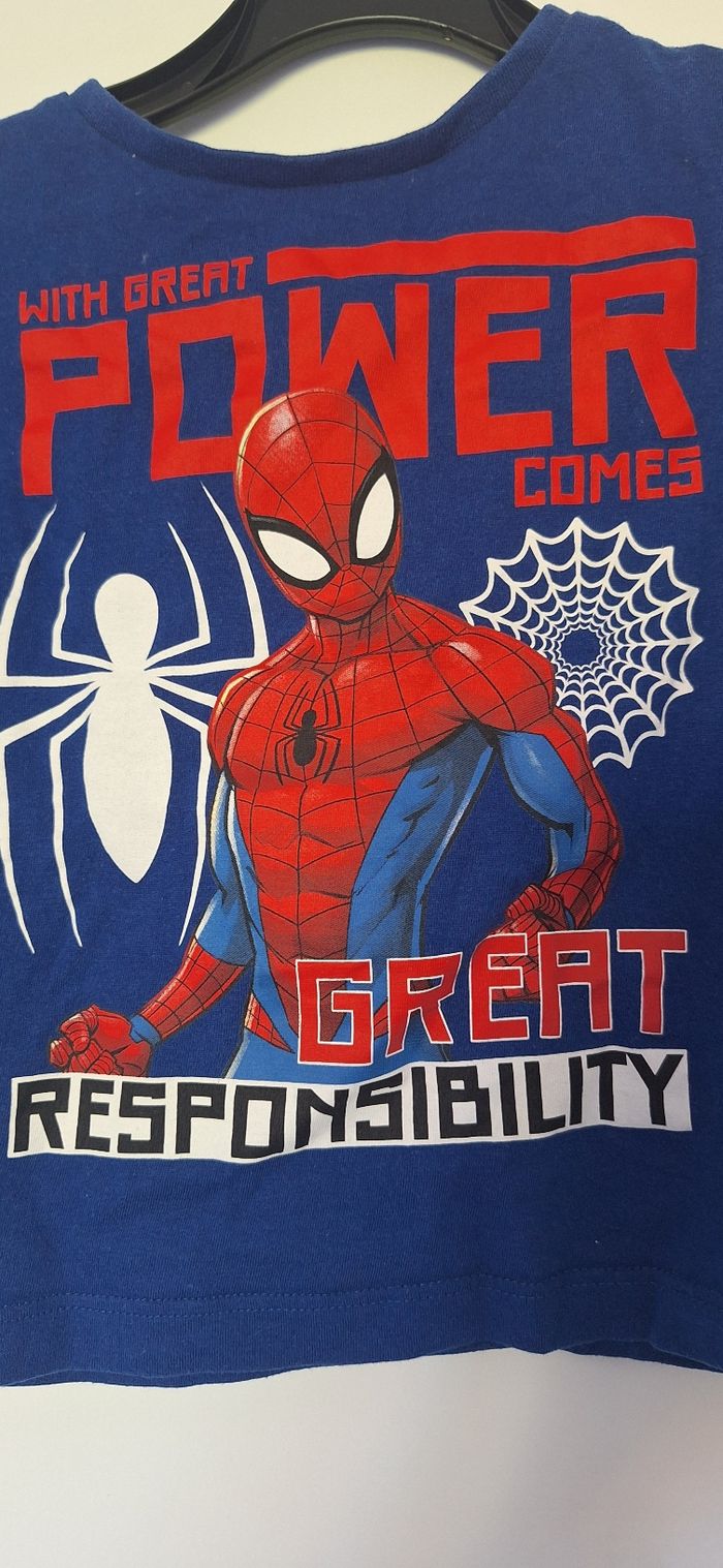 Tee-shirt spiderman 3 ans - photo numéro 2