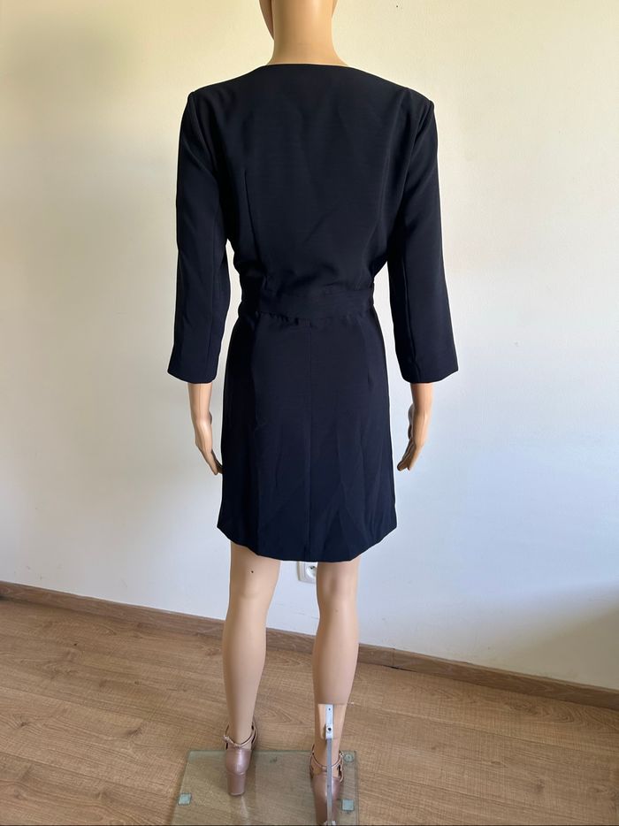 Robe portefeuille bleue marine neuve Morgan taille 38 (valeur 70€) - photo numéro 6