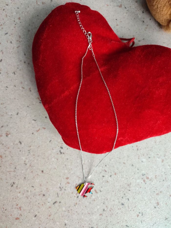 Collier et pendentif poisson - photo numéro 5