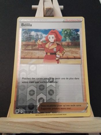 Carte Pokémon Bélia reverse 159/189