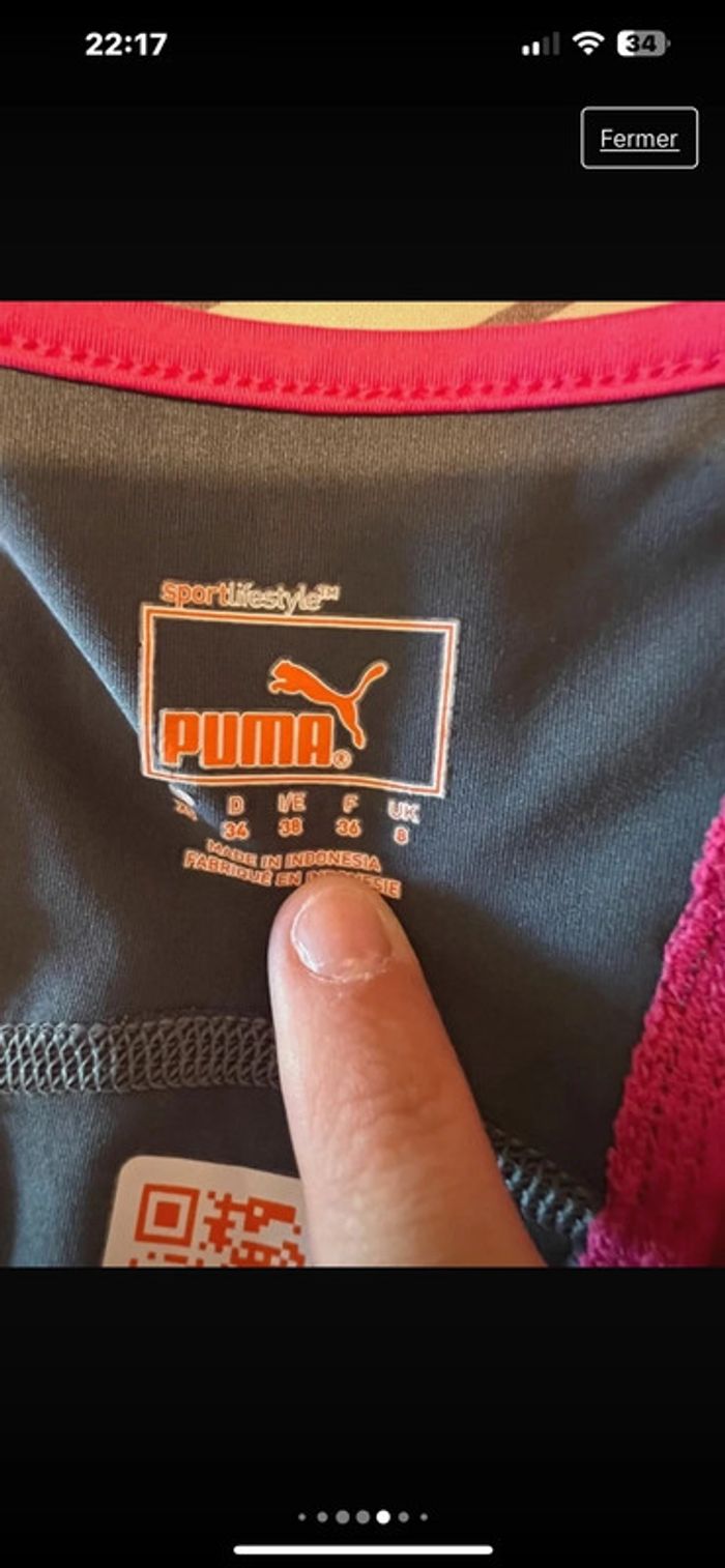 Tee shirt sport femme 36 - photo numéro 7