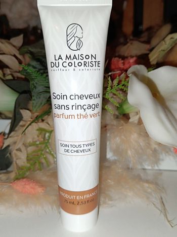 Soi cheveux sans rinçage🤎 thé vert🤎la maison du coloriste