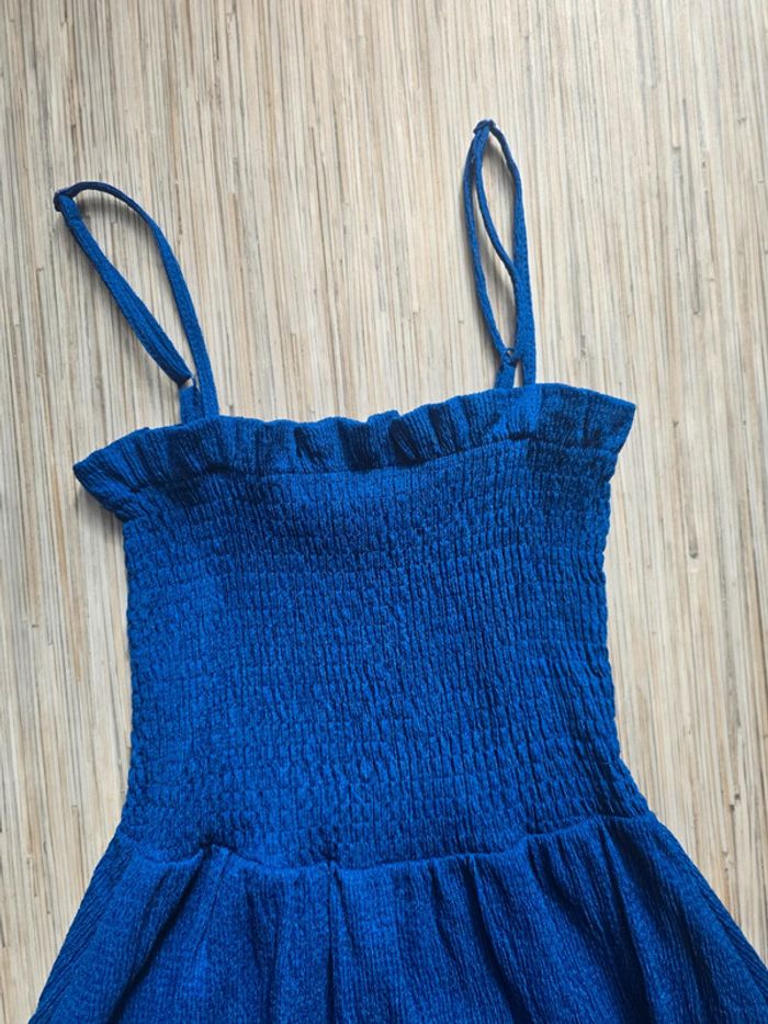 Robe bleu roi - H&M - Taille S - photo numéro 2