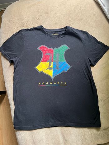 T-shirt Hogwarts noir