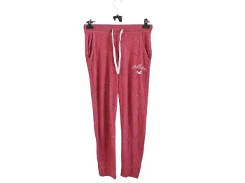 C58 pantalon fushia/noir Hollister S