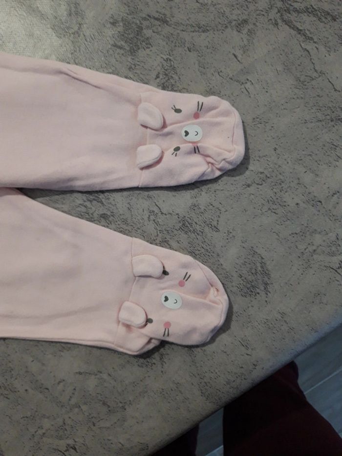 Pyjama 2 pièces à capuche 6 mois - photo numéro 3