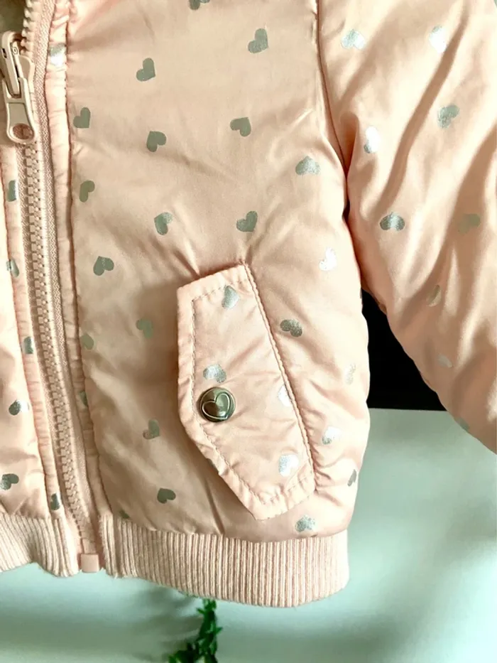 Manteau chaud réversible taille 12 mois NEUF - photo numéro 3